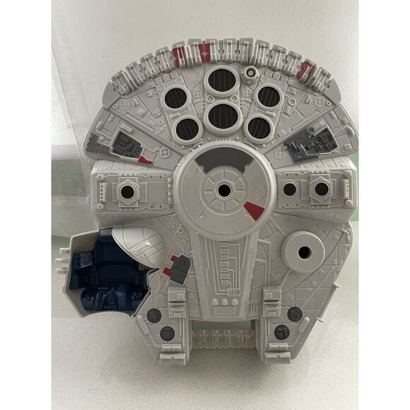 STAR WARS 2011 HASBRO GALACTIC HEROES MILLENNIUM FALCON SPACE SHIP TOY VEHICLE - Picture 1 of 12